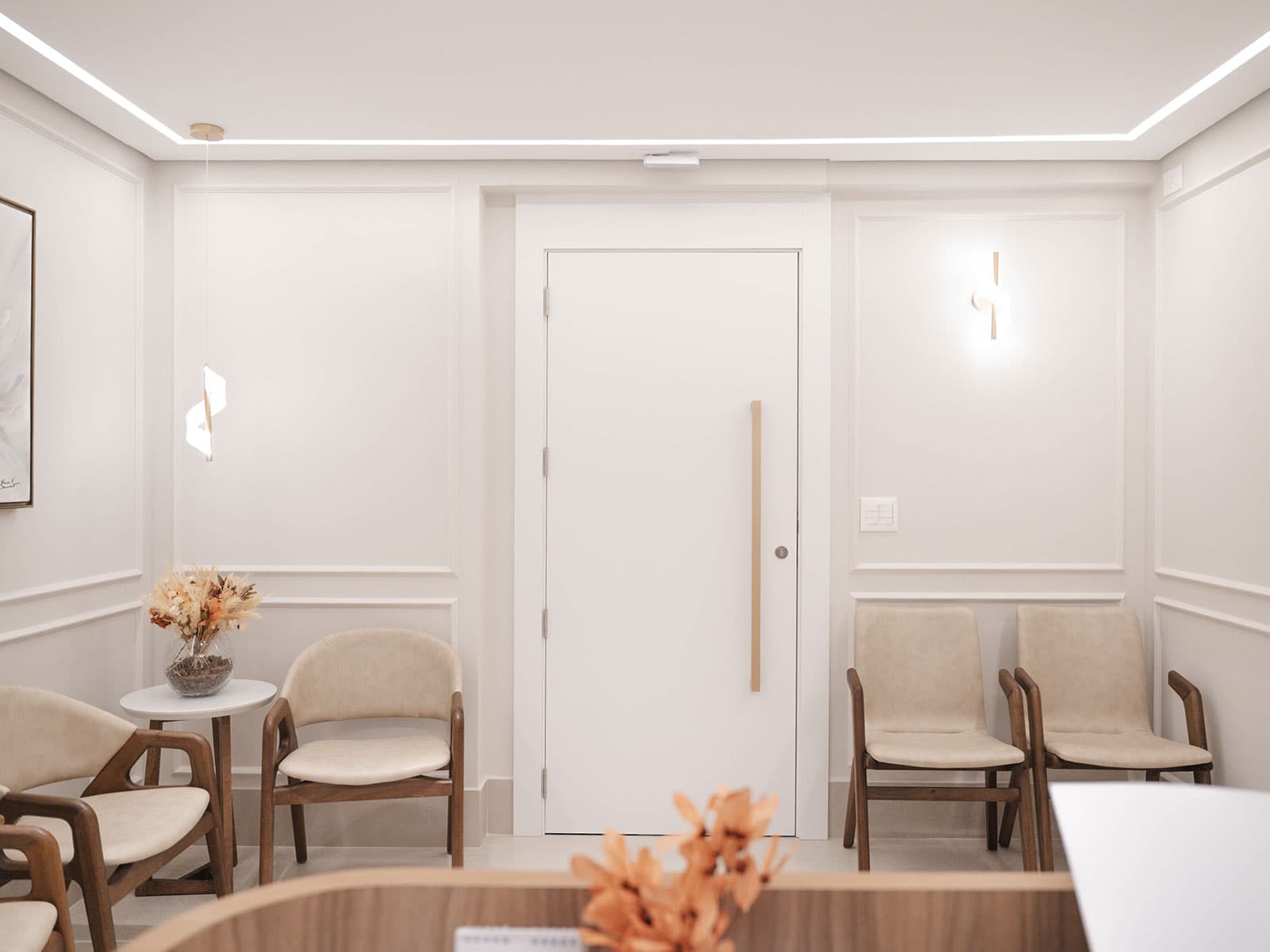 Sala de Espera confortável na Clínica Geribatel